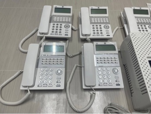 事務電話 サクサPT 1000td主装置&TD810電話機5台