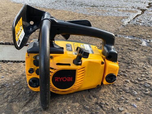 初期不良やアフターケアも安心 整備済 リョービ　28.5cc エンジン チェンソー ES-2930　取説も見れる