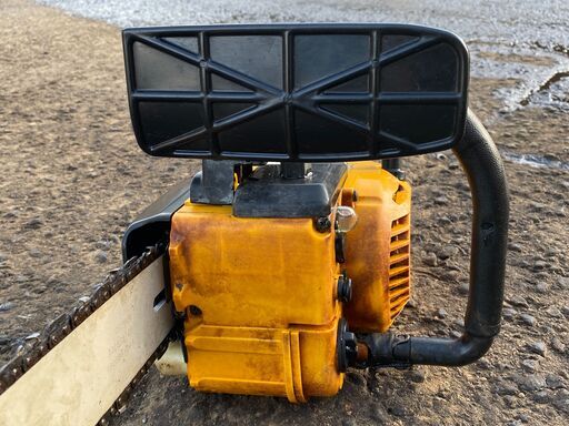 初期不良やアフターケアも安心 整備済 リョービ　28.5cc エンジン チェンソー ES-2930　取説も見れる