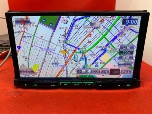 KENWOOD 上級ナビ　MDV-535DT フルセグTV 新品バックカメラ付き