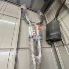マークx 純正中間マフラー　純正リアピース