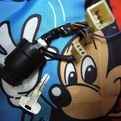 値下中古・実働パッソーラＳＡ５０の「キースイッチ」。