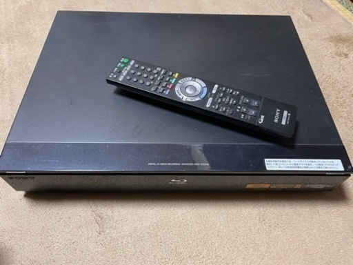 SONY Blu-rayレコーダー　2009年製