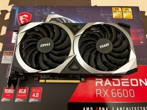 パソコン MSI Radeon RX 6600 MECH 2X 8G