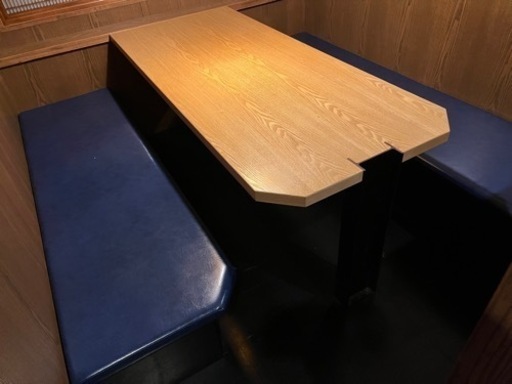 【在庫 残り2枚】テーブル天板 壁付け 片脚付き 2,000円※こちらの日時に合わせて下さる方