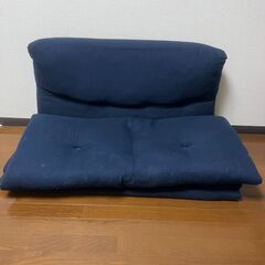 値引きしました！500円→300円ソファベット　“リクライニング調節可能”【2/7までに取りに来ていただける方限定】の画像