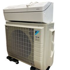 JY DAIKIN うるさら7 ルームエアコン 加湿機能付 主に18畳用 200V ポンプダウン済 AN56VRPA-W 2018年製