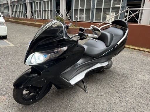 【スズキ　スカイウェイブ】大人カスタムスピーカー付き通電確認済みツインマフラー