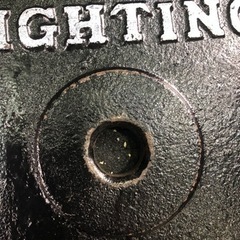 ファイティングロード  15kgアイアンプレート　2枚の画像