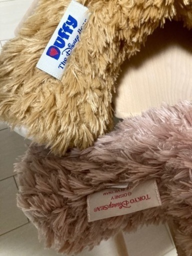 【セット販売】ディズニーシー　ダッフィー&シェリーメイのぬいぐるみ(Mサイズ)