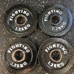 ファイティングロード  1.25kg アイアンプレート　4枚
