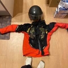 バイクセット！ヘルメット ワークマンのイージス ダウン 手袋