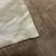 ボア布地　モスグリーンの画像