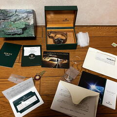 ROLEX 本物保証　美品　ロレックス　エクスプローラー2 F盤...