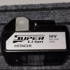 6 日立ハイコーキバッテリー18ｖ！