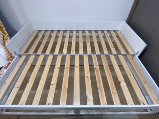 値下げしました！【受け渡し方要相談】 IKEA ブリムネス ベッド BRIMNES