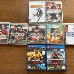 ゲームソフトとバランスボード【中古】wii/PS3/PS4 まとめ売り