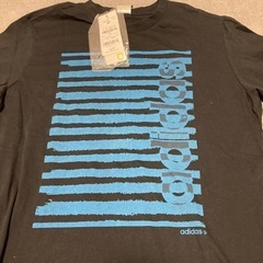 ★未使用★ メンズ　アディダス　Tシャツ　XL 黒の画像
