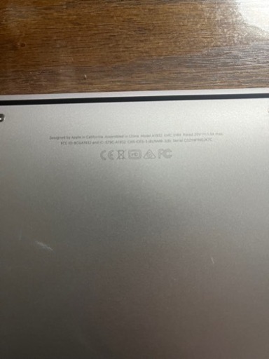 Macbook Air 2018 i5 1.6Ghz  ジャンク品