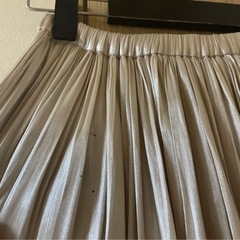 ダブルクローゼットのプリーツスカートの画像