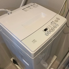 洗濯機　説明書付き