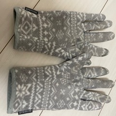 受け渡し先決定　モンベル　フリースグローブの画像