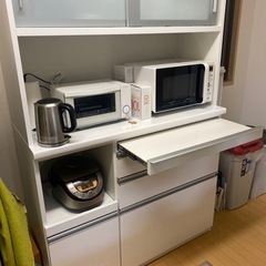 受け渡し決定しました。松田家具のカップボード定価10万円の画像