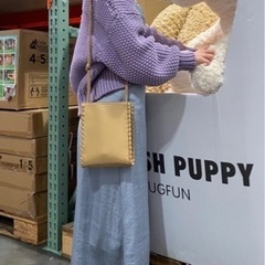 SNIDEL ローゲージコットンカーディガン【ラベンダー】の画像