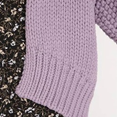 SNIDEL ローゲージコットンカーディガン【ラベンダー】の画像