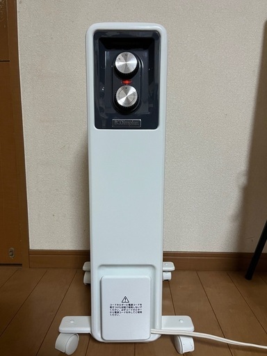 【美品】Dimplex ディンプレックス　オイルフリーヒーター