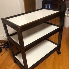 キャスター付ダイニングワゴン