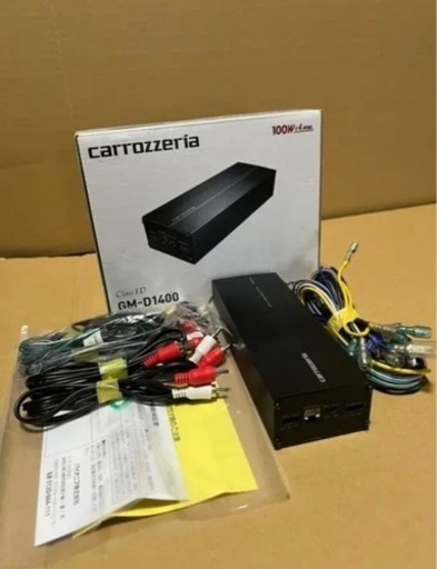 カロッツェリア パイオニア 100W×4 パワーアンプ GM-D1400