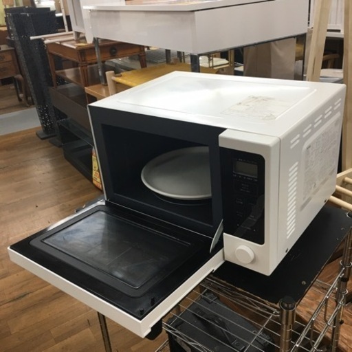 S270 ★ MUJI 無印良品  オーブンレンジ（ヘルツフリー）★ 2018年製 ⭐動作確認済⭐クリーニング済
