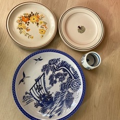 [受け渡し決定]大皿 湯呑み