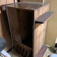 キャプ　アウトドア　焚き火用　木材　タンスの画像