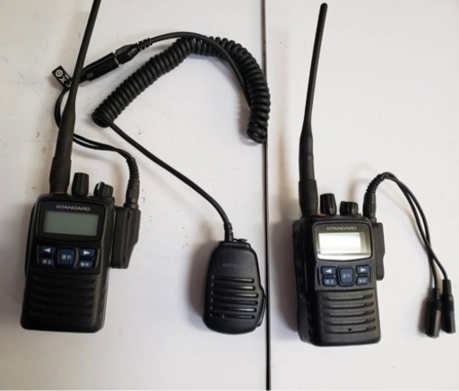 デジタル簡易無線機　STANDARD VXD450S 2台