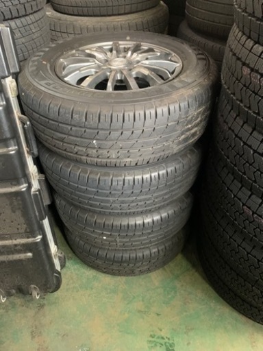2015年製 215/65R15 夏タイヤアルミセット