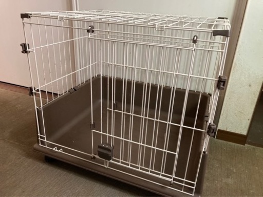 SOLDOUT 犬用ケージ (猫用トイレに使用)