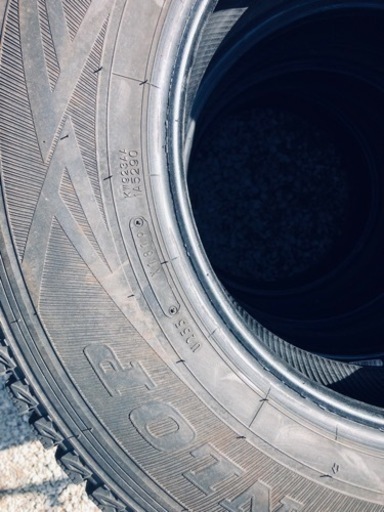 冬タイヤ 195/80R15 深溝日本製2019年製スタッドレス 4本組