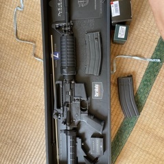 東京マルイ　m4m1カービン　ガスブロ　リコイルバッファー　スコープ