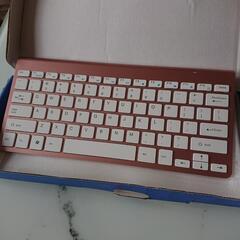 (新品ローズピンク)Bluetoothワイヤレスキーボード(英数)ワイヤレスマウスセットの画像