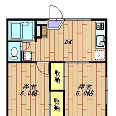 🔥入居総額5万円🔥2DK🔥京成本線/京成臼井駅 歩10分✨千葉県佐倉市稲荷台✨  - 佐倉市