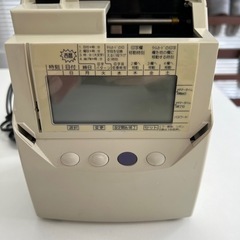 SEIKO QR-340タイムレコーダー&タイムカード80枚の画像