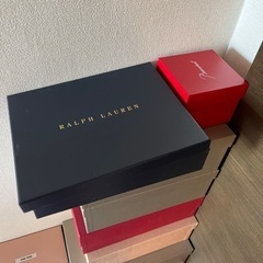 ブランド靴箱　バッグ箱などの画像
