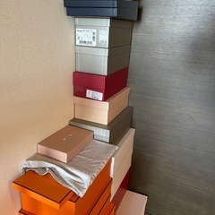 ブランド靴箱　バッグ箱などの画像