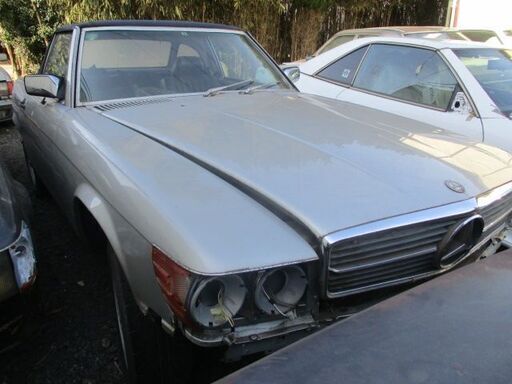 ベンツ―Ｒ107-560ＳL左ドアーガラス付き販売