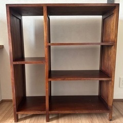 本棚　レトロ風