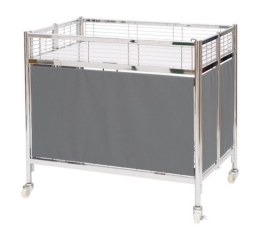 折りたたみ陳列台　中折れ式ワゴン