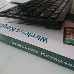 (新品ブラック)ワイヤレスキーボード(英数)の画像
