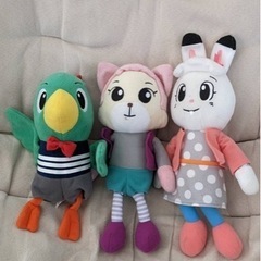 しまじろう　仲良し3点セット　（とりっぴぃ　にゃっきー　みみりん）